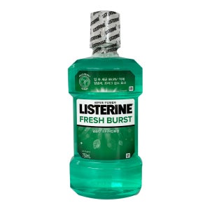 리스테린 액 후레쉬 버스트 구강청결제 750ml (12개마다 배송비 부과)