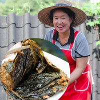 된장 콩잎 삭힌 장아찌 맛난반찬 순창 이기남 1kg