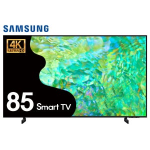 삼성TV 23년식 85CU8000 215cm(85인치) 4K UHD 스마트TV 수도권 스탠드 설치