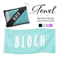 [Bloch]로고 타월 Towel&Mesh Pouch 발레 댄스 수건(90340)