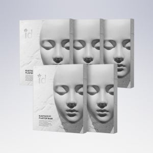 [홈쇼핑 석고팩] 아이디플라코스메틱 플라스터 마스크 5박스(20매) 석고 미백 주름 리프팅 팩