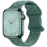 애플워치 호환 밴드 스트랩 애플 워치 밴드용 실리콘 iwatch 시리즈 7 se