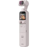 DJI Pocket 2 익스클루시브 콤보 (선셋 화이트) 브이로그 카메라 비디오 3축 짐벌 4K 캠코더