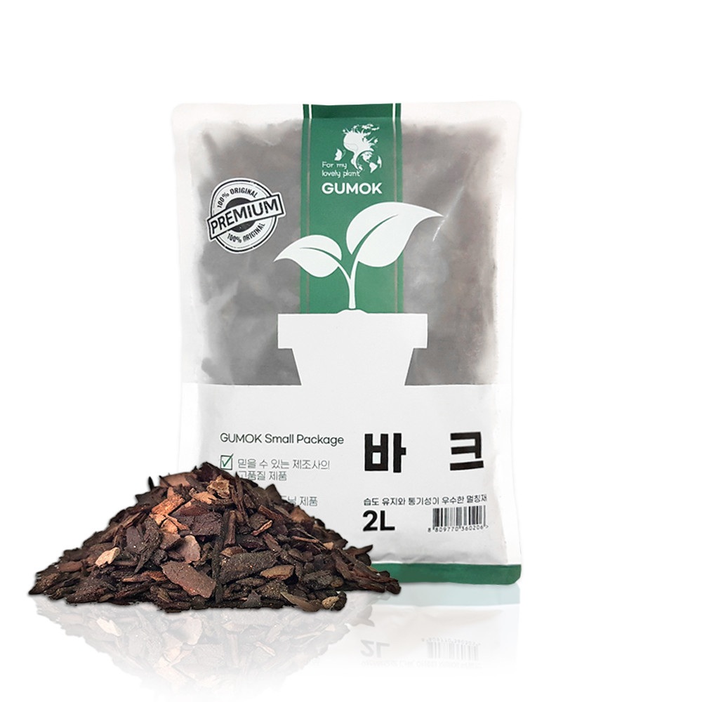 바크 <b>소나무껍질</b> 멀칭재 바닥 동양난 분갈이흙 우드칩 크레 조경 거름 서양란 화초 육지거북