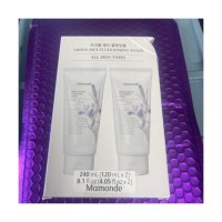 MAMONDE TRIPLE MULTI CLEANSING FOAM DUO SET 405oz X 2 NEW WBox