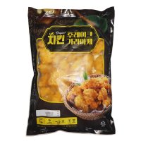 에스에프 치킨 후레이크 가라아게 1kg 강정 가라게 닭고기 다량 함유