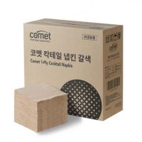 코멧 칵테일 냅킨 갈색 × 4000매 1박스