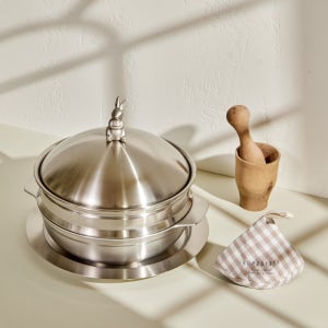 쿠퍼 토끼냄비 단품/세트/20cm/찜토끼 세트 (꼬깔손잡이 증정)