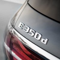 벤츠 레터링 엠블럼 트렁크 E350d