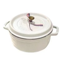 스타우브 staub 원형 꼬꼬떼 26cm 양수 냄비 법랑 주물 냄비 인덕션