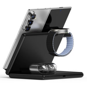 케이맥스 고속 3in1 갤럭시 무선충전기 거치대 25W