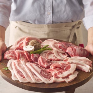 안주선생&돈두육미 국내산 돼지고기 뒷고기 특수부위 모음전 500g (꼬들목살, 삼겹, 롤, 미간)