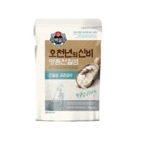 CJ제일제당 백설 명품 천일염 오천년의신비 굵은입자 소금 3kg 프리미엄 국산 신안 절임