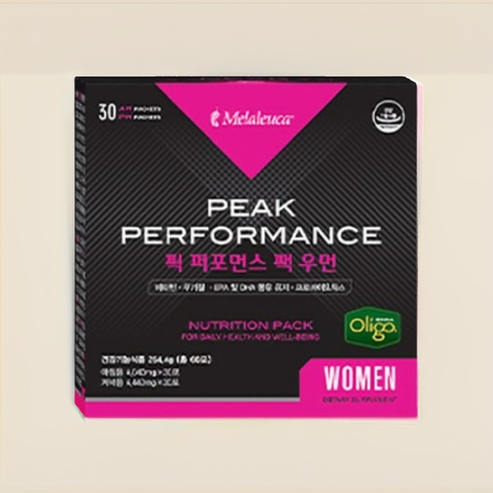 <b>멜라루카</b> 픽 퍼포먼스 팩 (우먼,맨,50+)