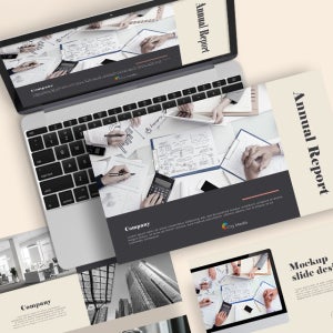 연간 보고서 파워포인트 PPT 템플릿 (비즈니스, 회사소개서, 사업제안서, 사업계획서)