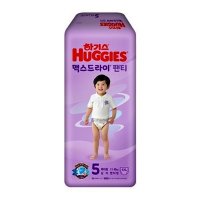 하기스 맥스드라이 팬티 5단계 특대형 남아 88매 /z