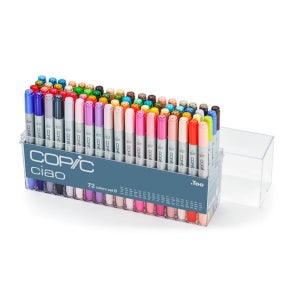 코픽마카 COPIC 차오마카 72색 B세트