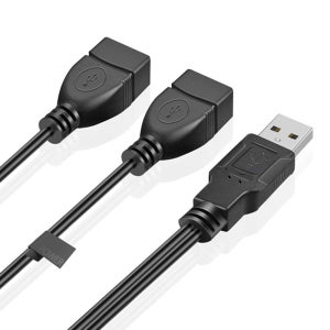 USB2.0 연장 Y 형 케이블 30CM MBF-UF203YP