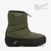 DANNER 대너 프레드 쇼트 카키 부츠 Freddo B200 PF 방수 패딩 부츠