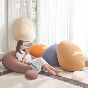 빈백 무지 모찌 대형 등받이 쿠션 쇼파 의자 1인용 아르셰