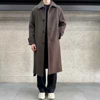 리버클래시 22FW Brown handmade 발마칸 남자 코트 LIW21992