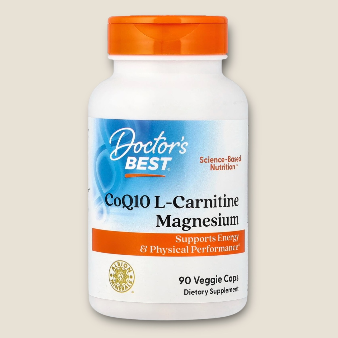 닥터스베스트 <b>CoQ</b>10 L-<b>카르니틴 마그네슘</b> 베지캡슐 90정