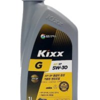 GS칼텍스 Kixx G SP 5W-30 가솔린 LPG 엔진오일 예초기 1리터