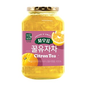 녹차원 꿀유자차 1kg, 1개