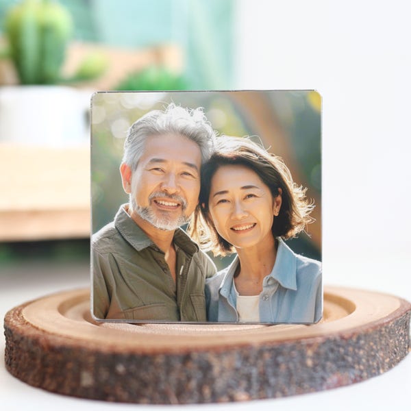 납골당 액자 봉안당 꾸미기 주문제작 추모 영정사진 미니 위패 미니액자 영구보존 5x5 1