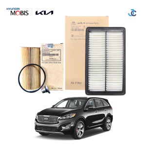 올뉴쏘렌토 UM 2.0 디젤 순정 오일필터+에어크리너세트 2F100/A9200