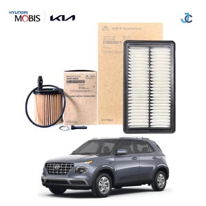 베뉴 QX 1.6 가솔린 순정 오일필터+에어크리너세트 2M000/K2100