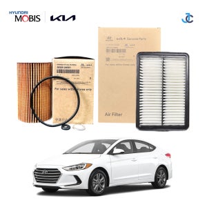 아반떼 AD 1.6 디젤 순정 오일필터+에어크리너세트 2A501/F2000