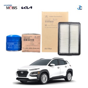 코나 OS 1.6 터보 가솔린 순정 오일필터+에어크리너세트 35505/F2000