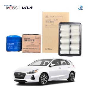 i30 PD 1.4 터보 가솔린 순정 오일필터+에어크리너세트 35505/F2000