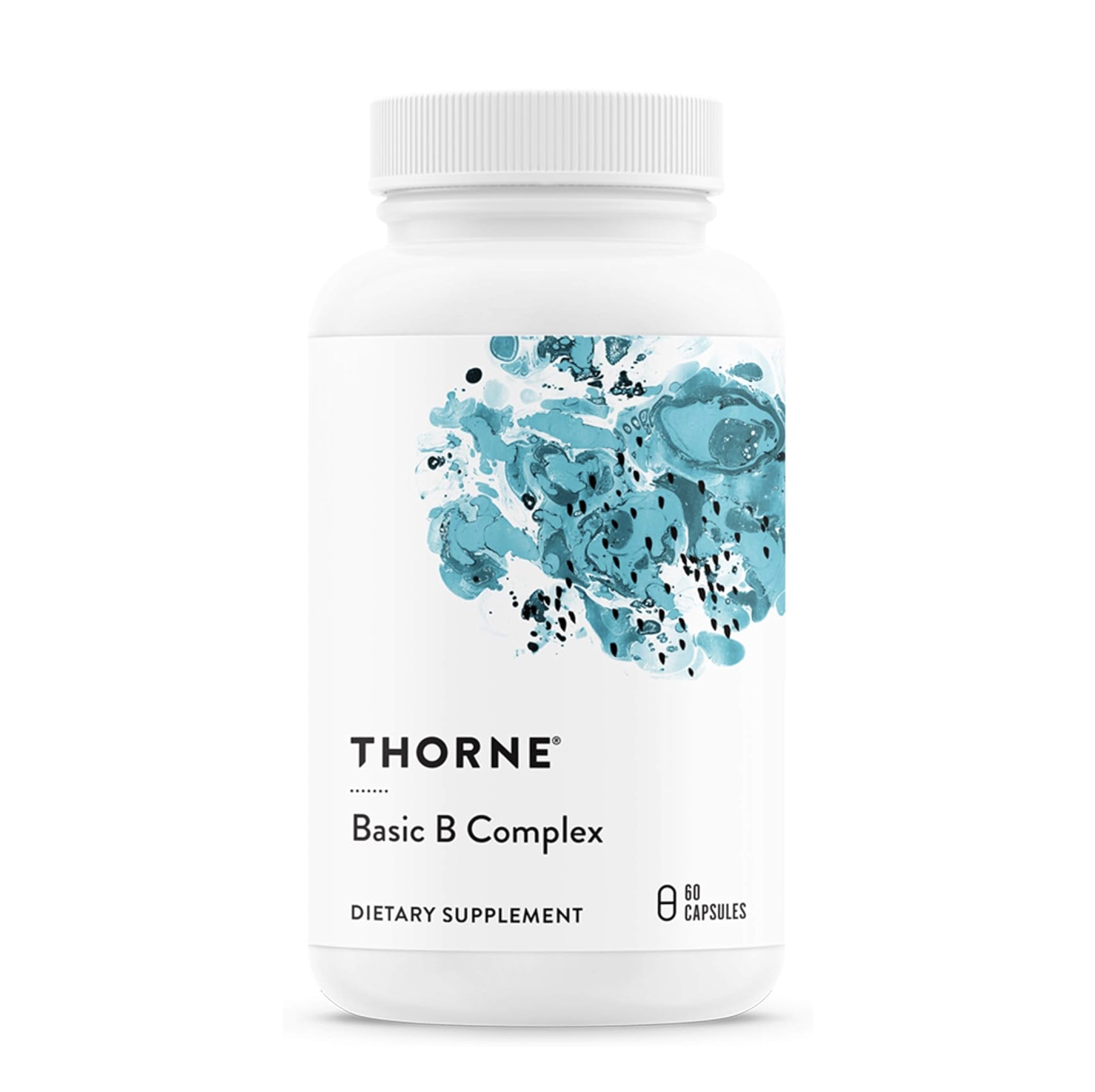 쏜 <b>베이직B 컴플렉스</b> 60캡슐 Thorne Basic B Complex