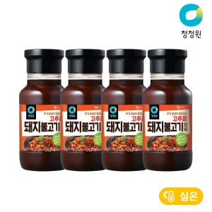 청정원 고추장 돼지불고기 양념 280g, 4개
