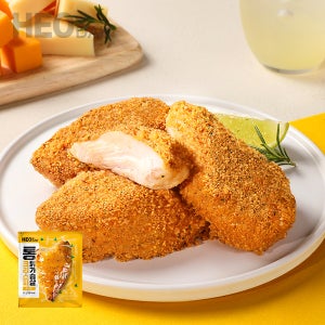 허닭 크리스피 통 닭가슴살 90g 치즈 20팩