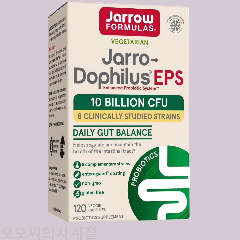 자로우 도피러스 EPS 유산균 100억 120캡슐 <b>재로우 도필러스 이피에스</b>