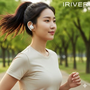 아이리버 블루투스이어폰 귀걸이형 귀에거는 무선이어폰