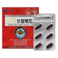 jw중외제약 프리미엄 쏘팔메토 600mg 60캡슐