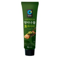 소문난 청정원 명이나물 생와사비 100g 정원이샵 홈파티음식 캠핑조미료 홈캉스 엄마손맛 간편식 풍미업 감칠맛업 완내스