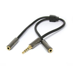 마하링크 4극 스테레오 3극 Y 케이블 20CM ML-S4YH015