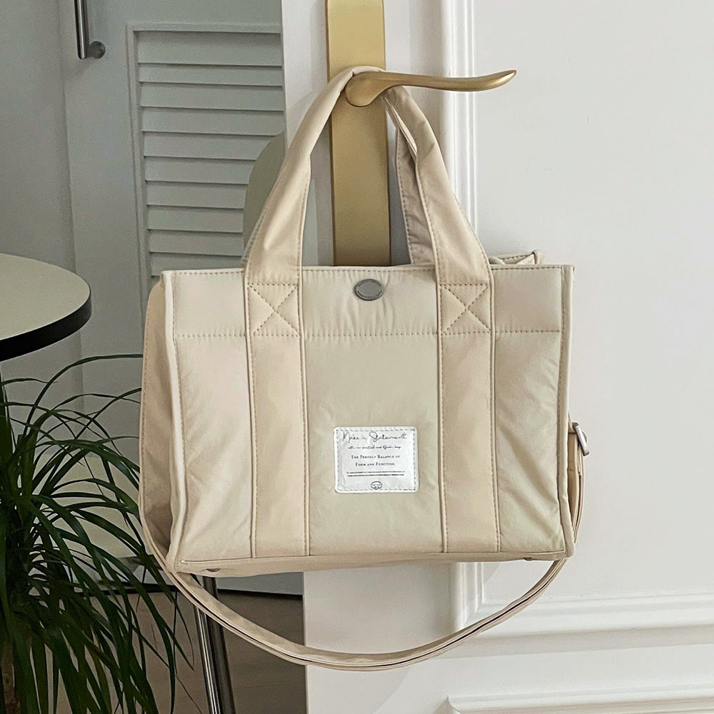 이마백 프리미엄 나일론 방수 L 스퀘어백 5col 이너백 패딩 가벼운 육아 기저귀 가방