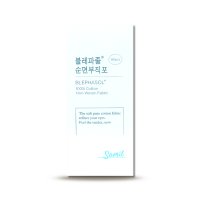 삼일제약 블레파졸 순면부직포 80매 민감성 클렌징 거즈 화장솜