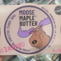 MOOSE MAPLE 메이플버터 150g x 3 영국산 아이스포장 코스트코