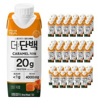 빙그레 더단백 프로틴 드링크 캬라멜 250ml 72개