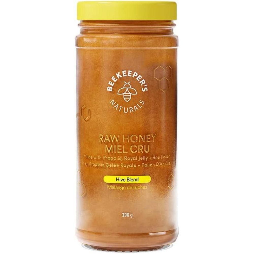 캐나다 BEEKEEPERS NATURALS 로열젤리 로우 허니 비폴렌 프로<b>폴리</b>스 330g