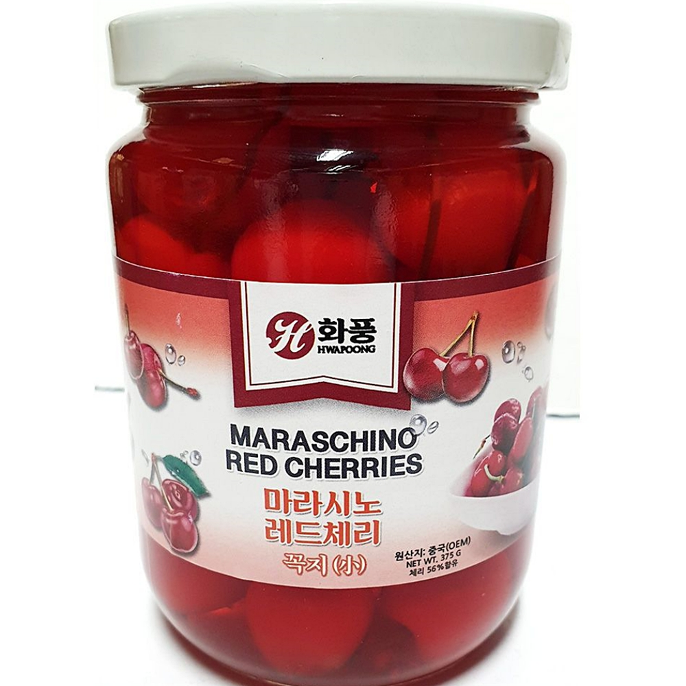체리통조림 체리 생체리 게장 적 꼭지 화풍 400g 석류