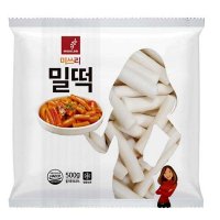 가공식품 미쓰리 농수축산물 떡 밀떡 500g x 3봉 냉동식품