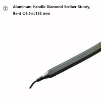 알루미늄 핸들 다이아몬드 펜 Sturdy Bent 6.5x155 mm